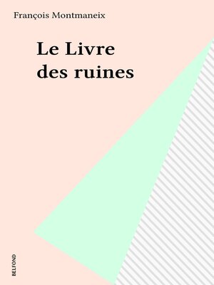 cover image of Le Livre des ruines